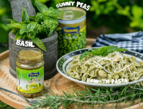 Vegan Sunny Pea Pesto Pasta Recipe