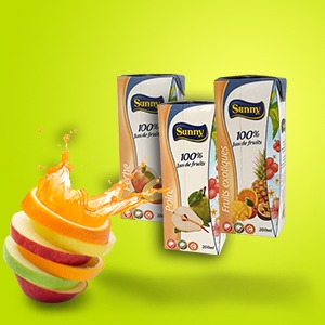 Sunny Pure Fruit Juice Brik 200ML