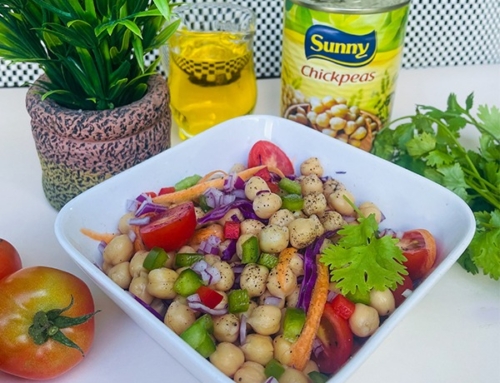  Chickpea salad  Recipe 