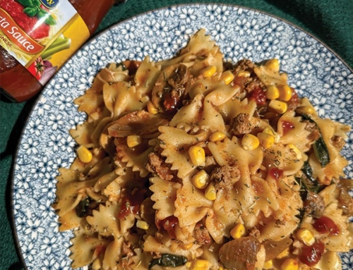  Chicken & Spinach Bow pasta Recipe 